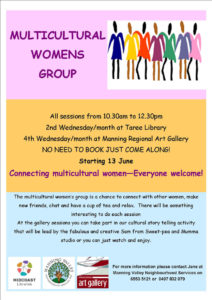 Multicultural Women's Group Flyer